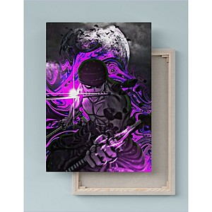 Quadro Decorativo Canvas One Piece Roronoa Zoro  01